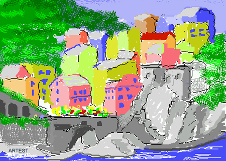Cinquette Mountain Village by Artest (03-11-2006) 